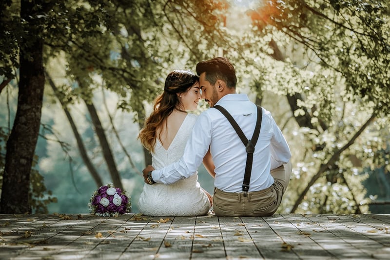 Garden Glam Wedding Ceremony